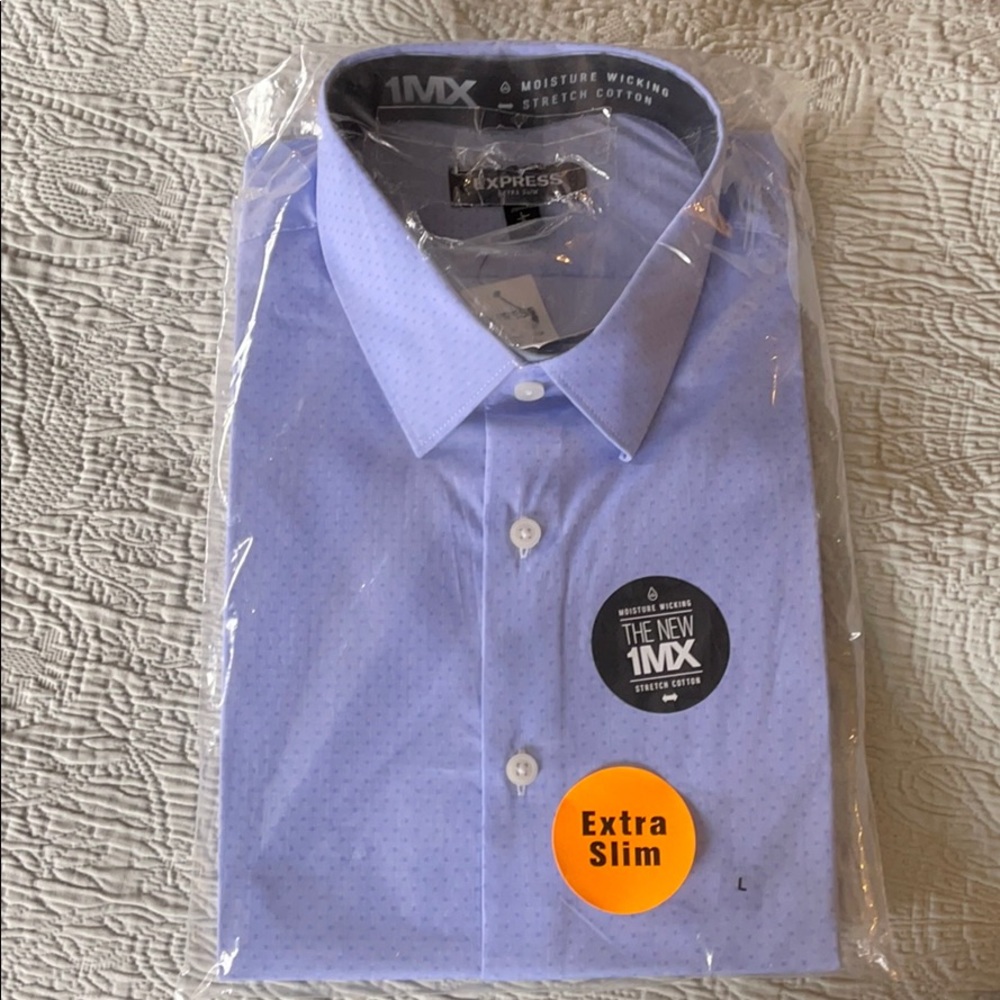 NWT Express 1MX Dress Shirt